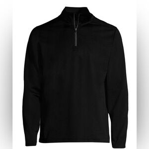 Knoss Icon 360 Proformance 1/4 Zip Pullover: Black XXL